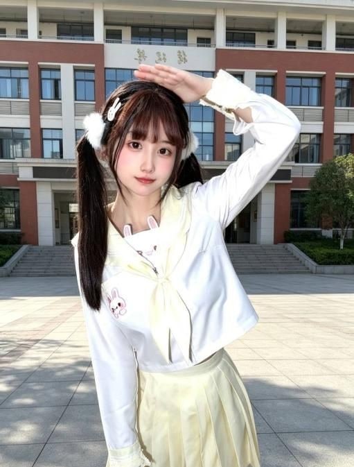 甜美颜值二次元嫩妹 图片 3